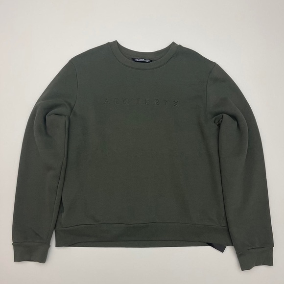 Arc’teryx Word Crew Sweatshirt Moonshadow Women’s Small size - Picture 2 of 7